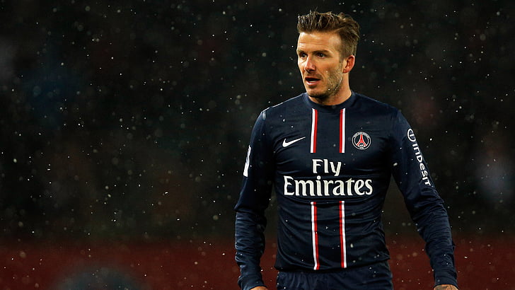 David Beckham, David Beckham, Paris Saint-Germain, calciatore, HD, 4K, Sfondo HD