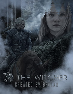 The Witcher, The Witcher (TV-serien), Netflix, Netflix TV-serie, affisch, spelaffisch, HD tapet HD wallpaper