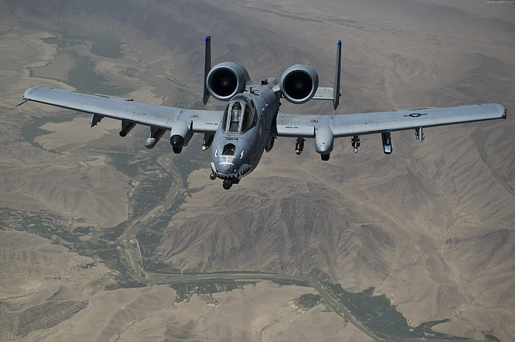 samolot, A-10 Thunderbolt II, US Air Force, US Army, Tapety HD
