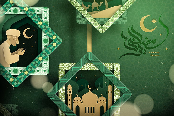Dini, Ramazan, HD masaüstü duvar kağıdı