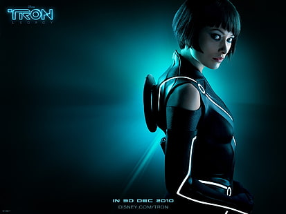 أوليفيا وايلد في فيلم Tron Legacy ، إرث ، ترون ، أوليفيا ، وايلد، خلفية HD HD wallpaper