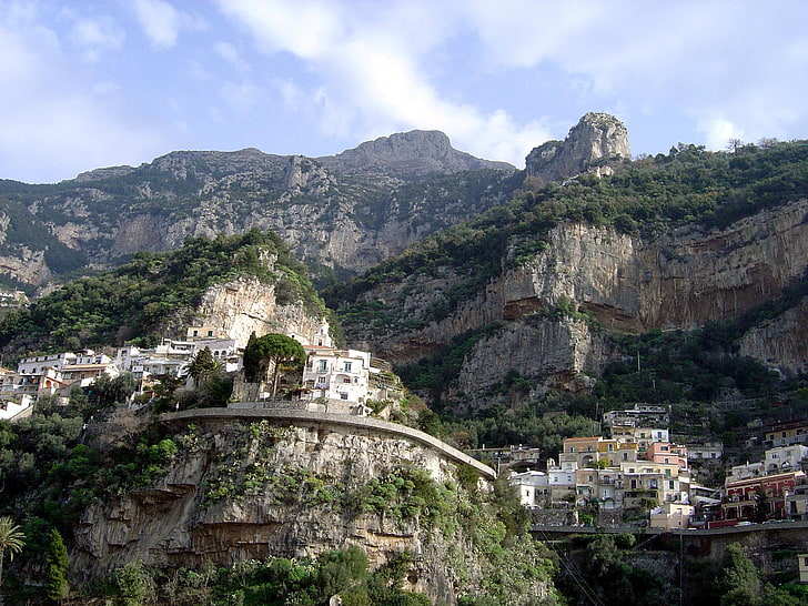 Amalfi kıyıları, HD masaüstü duvar kağıdı