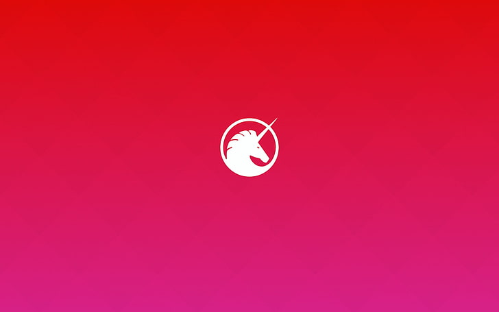 Einhorn-Symbol, Linux, Ubuntu, HD-Hintergrundbild