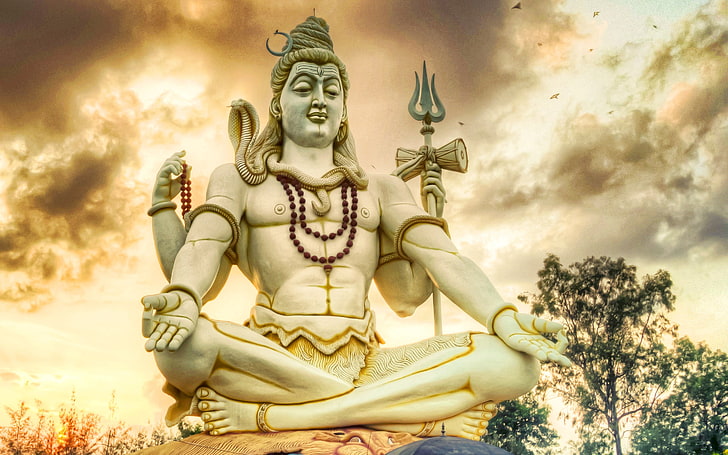 Shiva Statue In Bijapur HD wallpapers free download | Wallpaperbetter