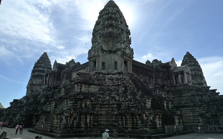 Храмы, Ангкор-Ват, HD обои