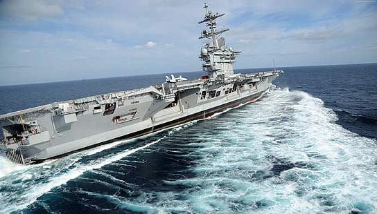 USS Carl Vinson, transporteur, mer, manœuvre, CVN-70, Nimitz, US Navy, Fond d'écran HD HD wallpaper