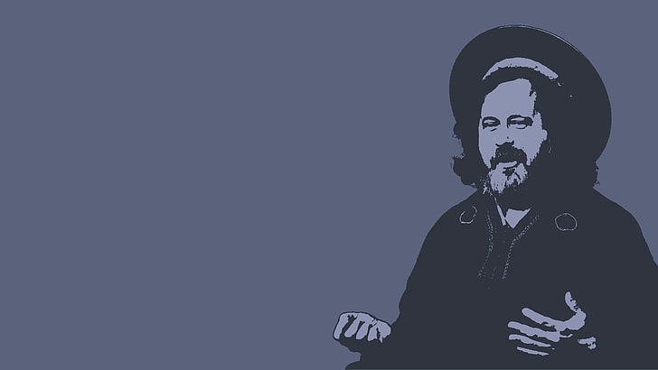 GNU、Linux、Richard Stallman、emacs、ソフトウェア、聖人、 HDデスクトップの壁紙