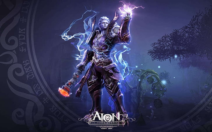 Aion The Tower of Eternity Game, aion game poster, fantasy, blood, sword, HD  wallpaper | Wallpaperbetter