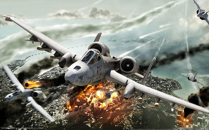 HAWX-Spielflugzeuge, HAWX, Flugzeug, HD-Hintergrundbild