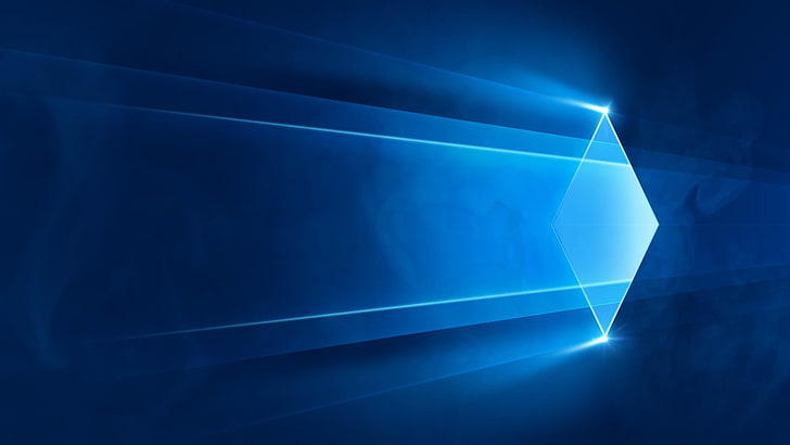 carta da parati quadrata con luci blu, The Sims, Windows 10, Sfondo HD
