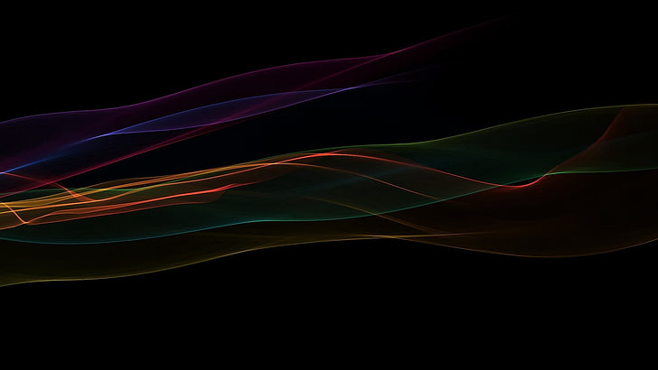 multicolored laser lights, smoke, blurred, background, colorful, rainbow, HD wallpaper