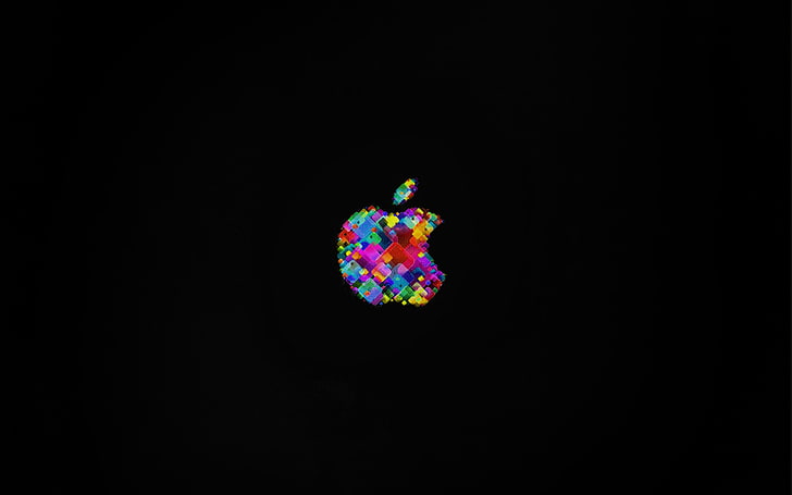 apple, event, logo, art, dark, minimal, HD wallpaper