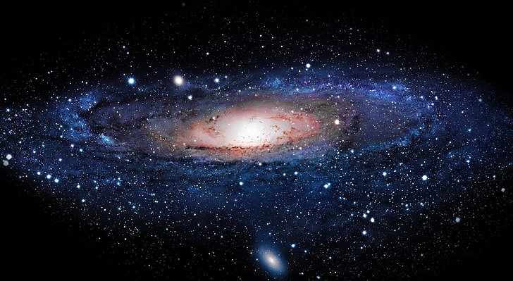 Galáxia, papel de parede galáxia, espaço, galáxia, HD papel de parede