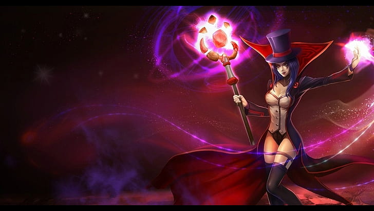 League Of Legends Champion Leblanc Abilities Shatter Orb Distortion Sigil Of Malice Ethereal Chains Mimic Epithet The Deceiver, HD wallpaper