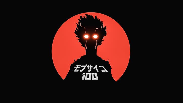 Mob Psycho 100, anime pojkar, HD tapet