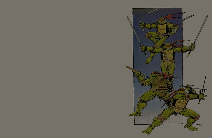 Teenage Mutant Ninja Turtles, Fond d'écran HD