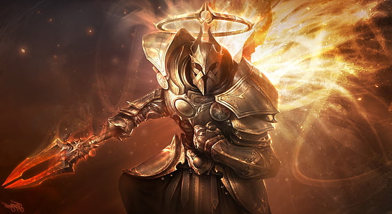 Diablo, Diablo III, digitale Kunst, Fantasy Art, Imperius, Videospiele, HD-Hintergrundbild HD wallpaper