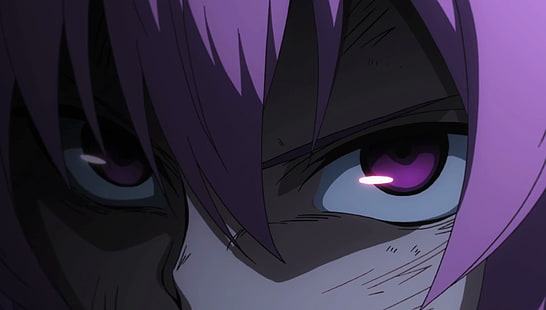 Akame ga Kill !, min, närbild, rosa ögon, rosa hår, HD tapet HD wallpaper