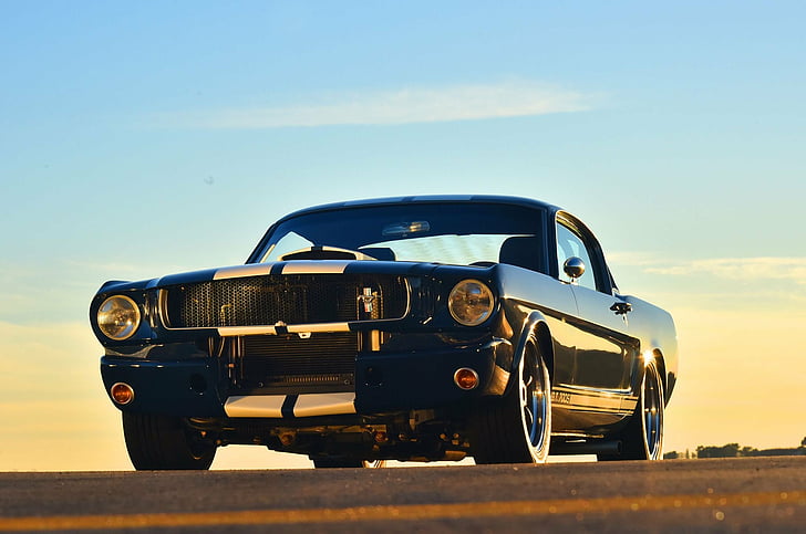 1965, cars, fastback, ford, mustang, HD wallpaper
