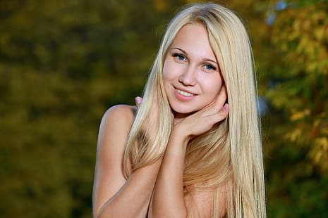  dream, girl, white, woman, smile, beautiful, blonde, light eyes, Kendell, HD wallpaper HD wallpaper