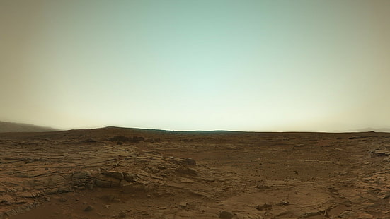 Марс Curiosity Rover Alien Пейзаж Скалы Камни HD, пейзаж, космос, скалы, камни, инопланетянин, ровер, Марс, любопытство, HD обои HD wallpaper