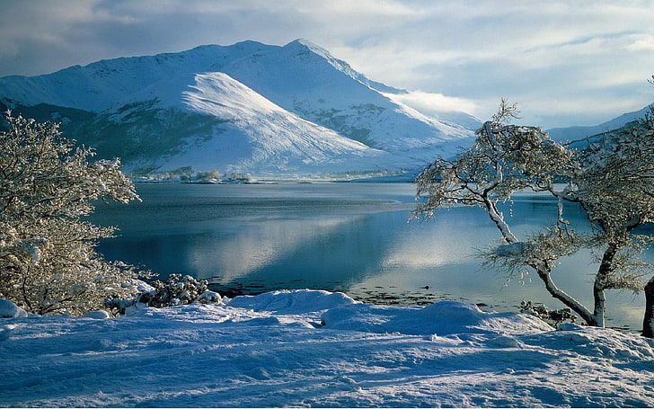 paysages paysages d'hiver 1680x1050 Nature Hiver HD Art, Paysages, paysages d'hiver, Fond d'écran HD