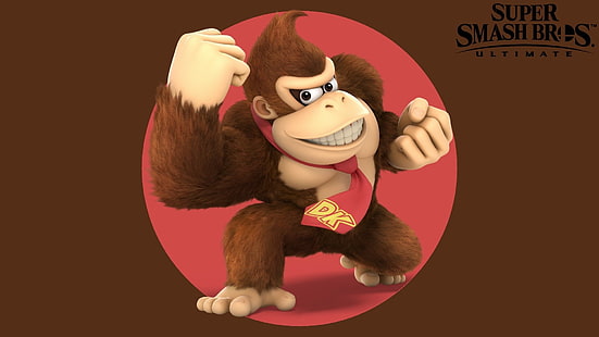 Видеоигра, Super Smash Bros. Ultimate, Donkey Kong, HD тапет HD wallpaper