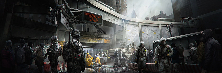 Call of Duty-spel, Tom Clancy's The Division, dataspel, konceptkonst, HD tapet HD wallpaper