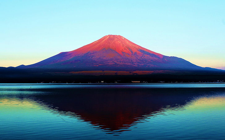 japan mountains landscapes mount fuji volcanoes sea 2048x1273  Nature Mountains HD Art , japan, mountains, HD wallpaper