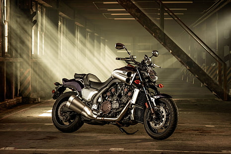 Yamaha, VMAX, 2014, VMX17, Motorrad, Fahrrad, Superbike, HD-Hintergrundbild HD wallpaper