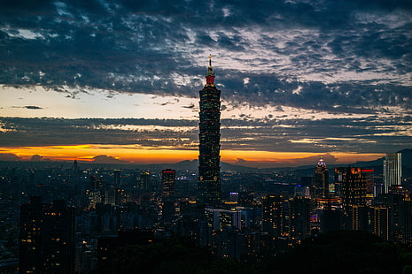 Taipei 101, Fondo de pantalla HD HD wallpaper