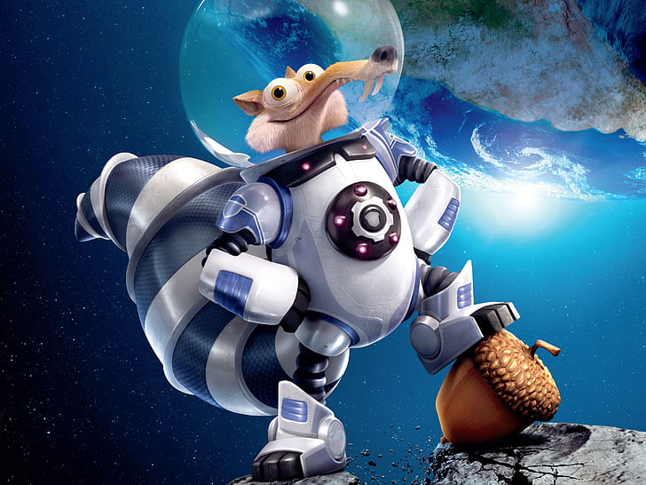 Ice Age 5: Collision Course, Ice, Age, Collision, Course, HD wallpaper