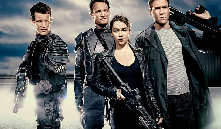 Terminator Genisys Movie, филми, холивудски филми, Холивуд, terminator genisys, 2015, HD тапет