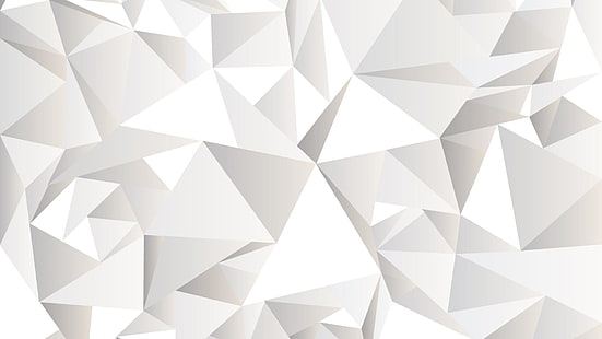 gray, white, triangle, pattern, graphics, design, line, angle, HD wallpaper HD wallpaper