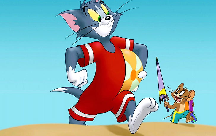 tecknad film, bild, Tom And Jerry, HD tapet