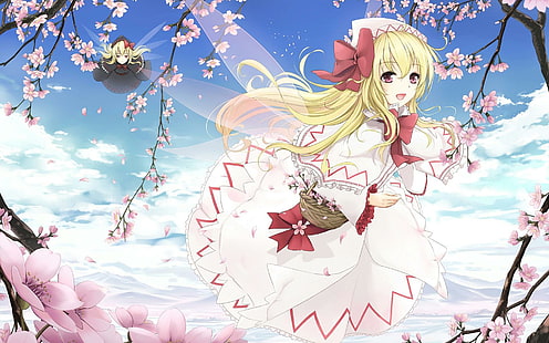 Anime Mädchen, japanische Anime, ACG, das zweite Element, Frühling, Pfirsich, Blumenfee, niedlich, süß, Anime Mädchen, japanische Anime, das zweite Element, Frühling, Pfirsich, Blumenfee, niedlich, süß, HD-Hintergrundbild HD wallpaper