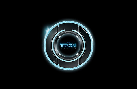 Tron Legacy, Tron-Logo, Filme, Tron Legacy, Tron Legacy 2010-Film, Tron Legacy-Film, HD-Hintergrundbild HD wallpaper