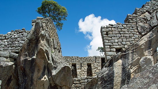 Machu Picchu, taşlar, HD masaüstü duvar kağıdı HD wallpaper