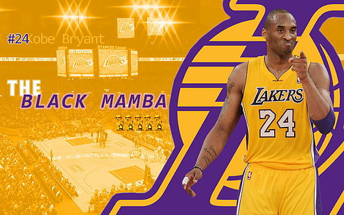 บาสเก็ตบอล Los Angeles Lakers, Kobe Bryant, วอลล์เปเปอร์ HD HD wallpaper