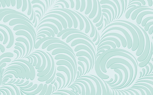 grüner Farn Tapete, Muster, Hintergrund, Licht, Linien, Wellen, Oberfläche, HD-Hintergrundbild HD wallpaper