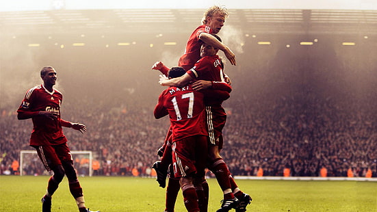 Sepak Bola Liverpool FC Steven Gerrard HD, liverpool fc, sepak bola, steven gerrard, Wallpaper HD HD wallpaper