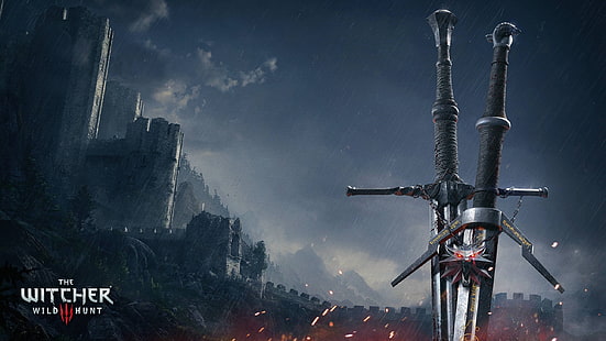 The Witcher, The Witcher 3: Wild Hunt, Geralt of Rivia, videospel, HD tapet HD wallpaper