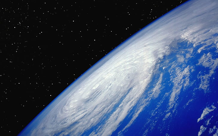 Erdhorizont, Erde, Horizont, Weltraum und Planet, HD-Hintergrundbild