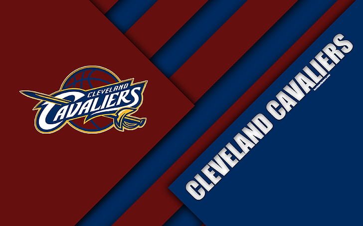 كرة السلة ، كليفلاند كافالييرز ، شعار ، الدوري الاميركي للمحترفين، خلفية HD