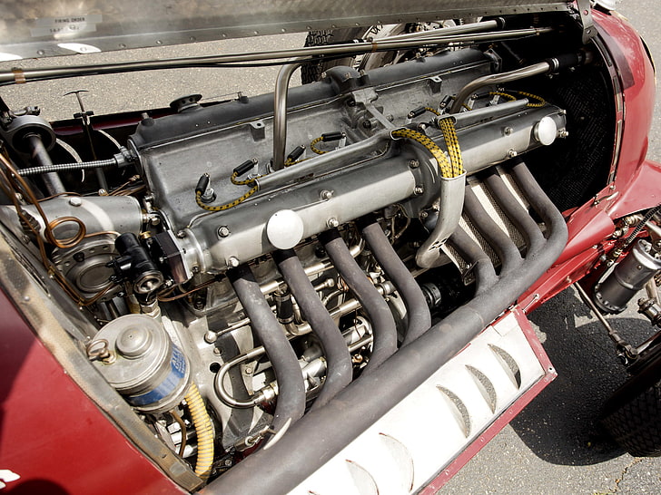1935, 8c 35, alfa, silnik, wyścig, wyścigi, retro, romeo, tipo, tipo c, Tapety HD