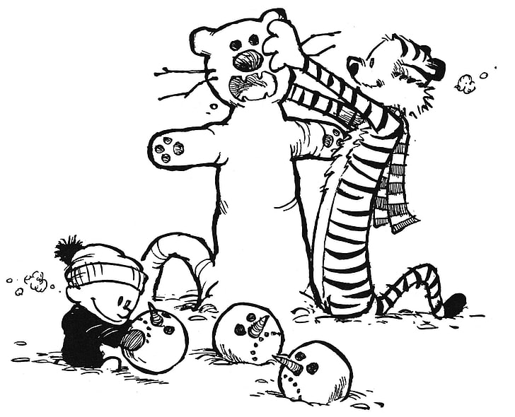 Comics, Calvin & Hobbes, Calvin (Calvin & Hobbes), Hobbes (Calvin & Hobbes),  HD wallpaper | Wallpaperbetter
