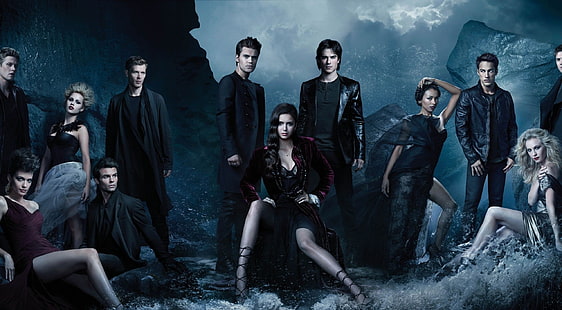 The Vampire Diaries, filmer, andra filmer, vampyr, HD tapet HD wallpaper