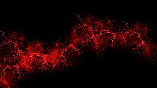 ไฟ LED สีแดงนามธรรม, วอลล์เปเปอร์ HD HD wallpaper