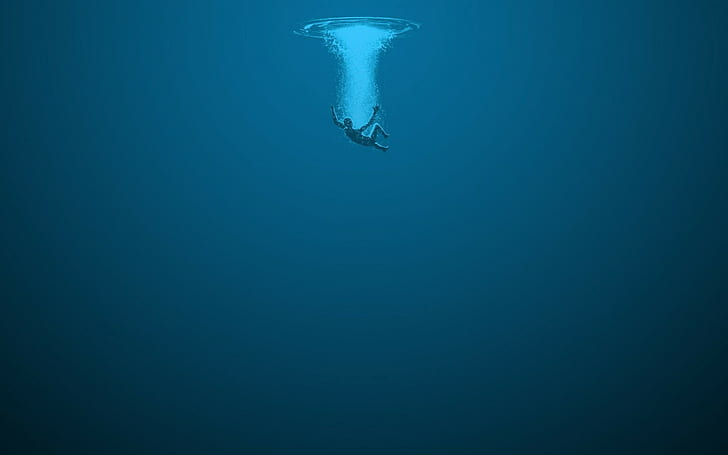 karya seni, bawah air, Wallpaper HD