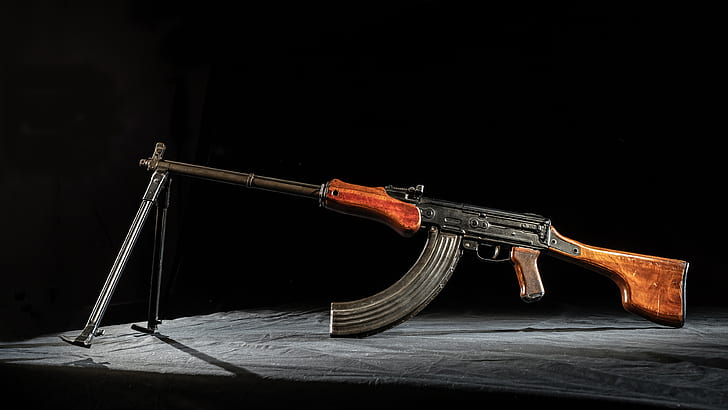 Rusia, senapan mesin, Herman Korobov, TKB-516М, Wallpaper HD